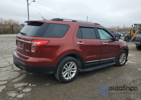 2014 Ford Explorer Xlt из США, поврежденный, VIN 1FM5K7D8XEGA52870